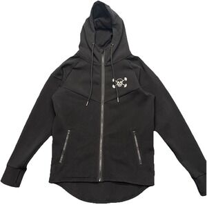 Constantly Varied Gear Jacket Womens S Black CVG Logo Sweatshirt Full Zip Hoodie